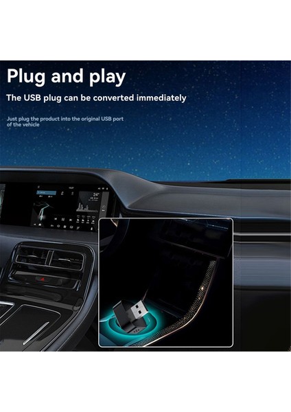 2&#39;si Akıllı Kablosuz Carplay Android Otomatik USB Araba Dongle Aı Kutusu Bluetooth Wifi Kablolu Carplay/andriod Otomatik Araba B (Yurt Dışından) indirimleri