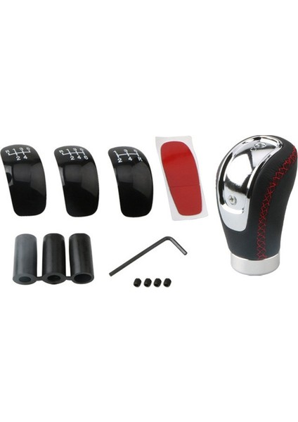 5/6 Hızlı Araba Şanzımanı Kulplar Dişli Vardiyası Knob Stick Stick Head Araç Aksesuarları Evrensel (Yurt Dışından) fırsatları