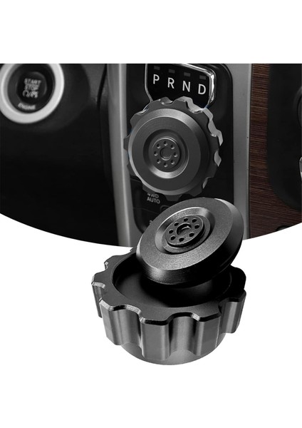 Dodge Ram 1500 2013-2018 Aksesuarlar Için Otomatik Trans Vites Soyağı Düğmesi Vardiya Knob Alüminyum Siyah Yükseltme (Yurt Dışından) modelleri