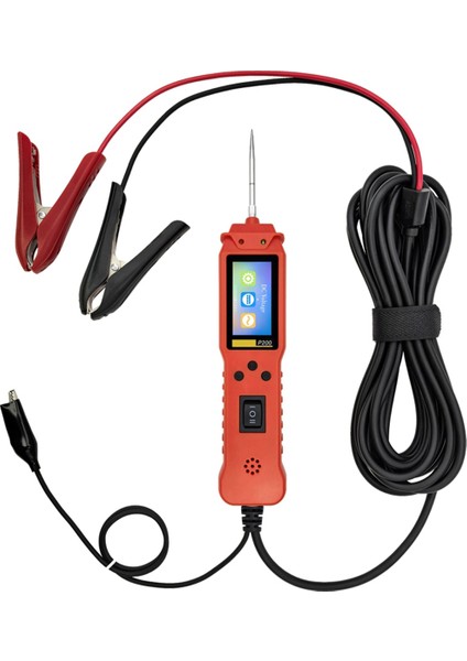 P200 Araç Elektrik Devresi Test Cihazı Prob Kalem Test Cihazı Voltaj Dirençli Test Güç Prob Kiti Otomatik Pil Teste A (Yurt Dışından)
