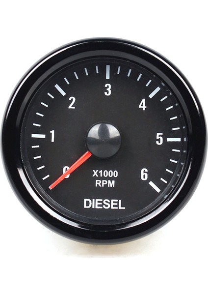 2 Inç 52MM 0-6000 Rpm Takometre Arka Işık Tako Metre 1-20 Silindir Dizel Motor Için Elektrik Takometre Göstergesi (Yurt Dışından)