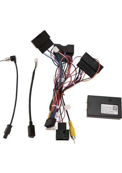 Araba Radyo Kablosu Android Kafa Birimi Güç Kablo Kablo Demeti Soket Konnektörü Canbus ile Ford Ranger 2012 (Aus) (Yurt Dışından)