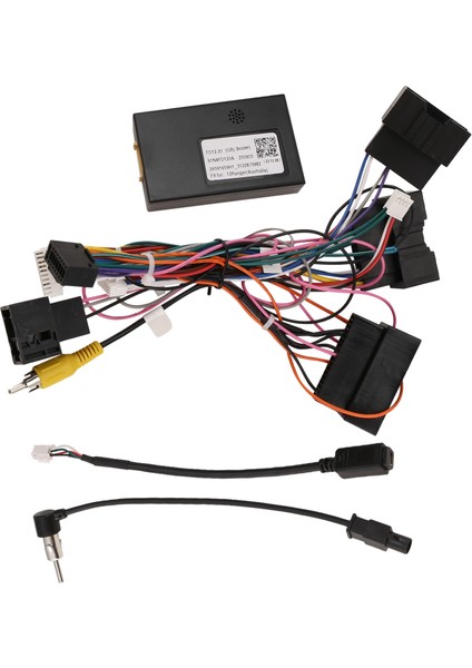Araba Radyo Kablosu Android Kafa Birimi Güç Kablo Kablo Demeti Soket Konnektörü Canbus ile Ford Ranger 2012 (Aus) (Yurt Dışından) indirimleri