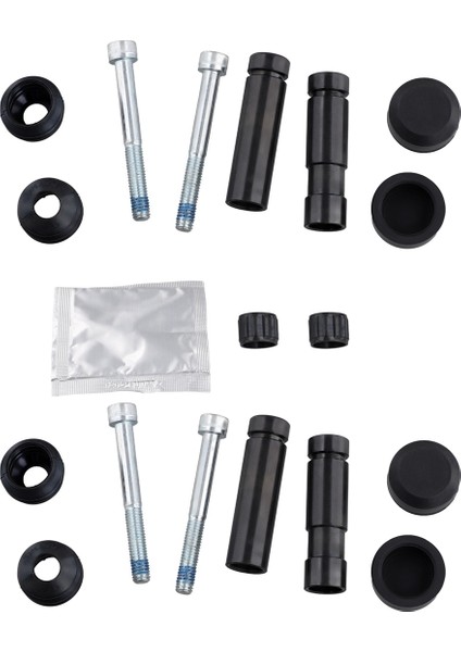 2x Ön Kaliper Slider Pim Kiti Kılavuzu Cıvatalar Uygun: Vw Crafter 2006-2016 BCF1499BX2 (Yurt Dışından) modelleri