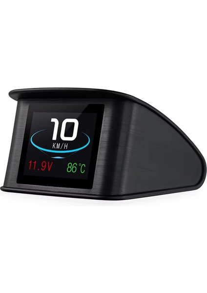 P10 Araba Hud Head Up Display Obd Akıllı Dijital Ölçer Araba Hız Gökimi Sıcaklığı Rpm Kilometre Özel Aşırı Hız Alarmı (Yurt Dışından) fiyatları