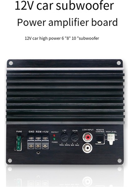 Ldzs Subwoofer Amplifikatör Anakart 12V Yüksek Güçlü Araba Ses Subwoofer Amplifikatör Ev ve Araba Kullanımı Için (Yurt Dışından) indirimleri