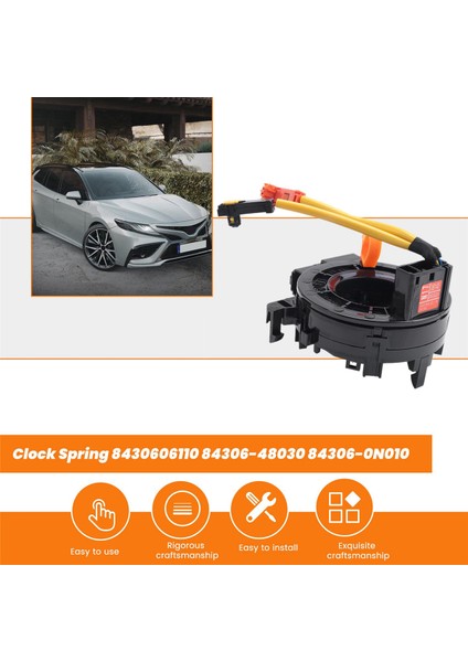 Saat Baharı 8430606110 84306-48030 84306-0N010 Toyota Corolla Yaris Camry Land Cruiser Tacoma (Yurt Dışından) fırsatları