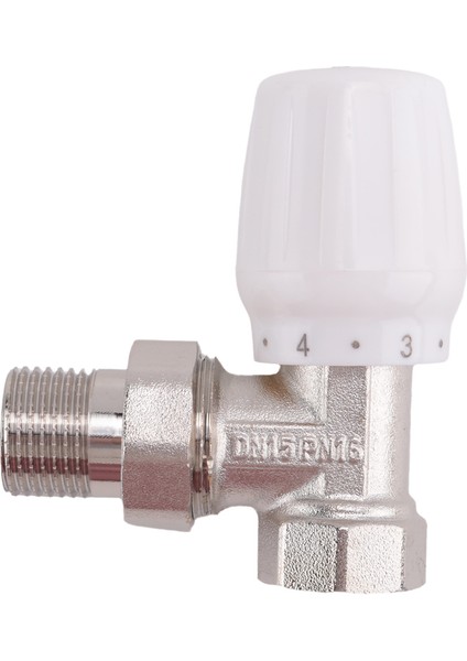 Termostatik Radyatör Valfi 2pcs 15MM x 1/2 Inç Termostatik Açılı Trv Termostatik Radyatör Vanası Ev Ofis (Yurt Dışından) modelleri