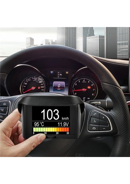 Araba Dijital Hız Götüre A202 Obd2 Araç Bilgisayar Araç Ekran Aleti Obd2 Başlık Ekran Gezi Ekran Hızı (Yurt Dışından) indirimleri