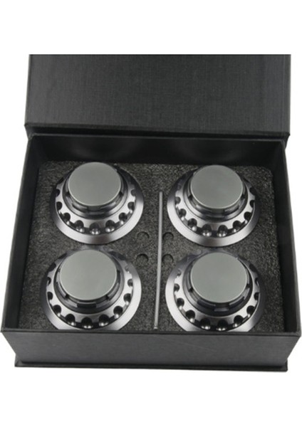 75MM Tekerlek Hub Kapakları Tekerlek Merkezi Hub Kapağı A1714000025 A2204000125 B66470200 Mercedes-Benz A C E Slk Sınıfı Gri (Yurt Dışından)