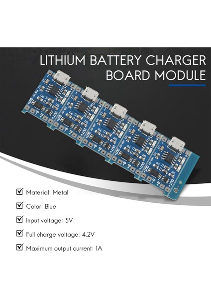 TP4056 Lityum Pil Gücü Şarj Cihazı Modülü TE420 Için 5 Pcs 1A 5V Mikro-Usb (Yurt Dışından) indirimleri