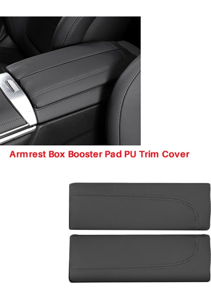 Mercedes Benz Glc C-Serisi W206 C200 X253 GLC300 22-2024, Aracı Merkezi Konsol Komol Box Booster Pad Pu Trım Kapak Kapalı (Yurt Dışından) fiyatları