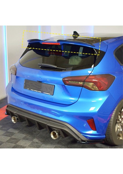 Arka Uzatma Spoiler Çatı Ford Focus Için Küçük Kuyruk Kanadı Mk4 St-Line 2019-2024 Siyah (Yurt Dışından) modelleri
