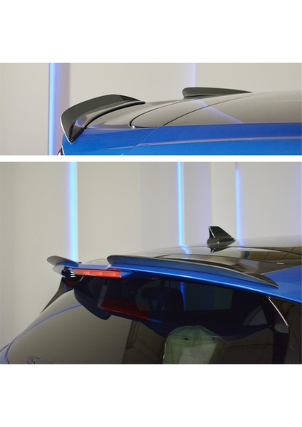 Arka Uzatma Spoiler Çatı Ford Focus Için Küçük Kuyruk Kanadı Mk4 St-Line 2019-2024 Siyah (Yurt Dışından) indirimleri