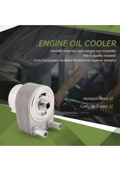 Dodge Charger Challenger Grand Cherokee Için Araba Motor Yağı Soğutucu 2009-2023 5037523AB (Yurt Dışından) fırsatları