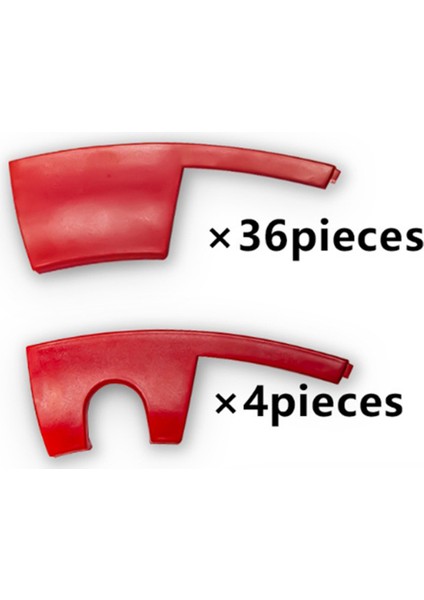 Tesla Için 40PCS Model Y 2020-2023 Hub Kapağı Jant Yaması 20 Inç Tekerlek Koruyucular Hubcap Aksesuarları Kırmızı (Yurt Dışından) fırsatları