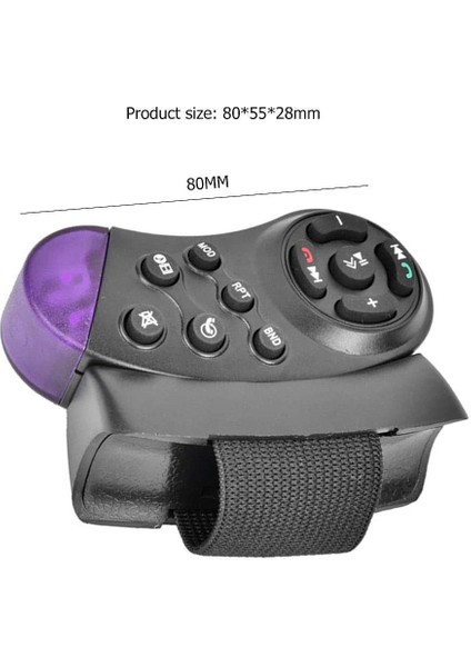 Evrensel Direksiyon Simidi Kablosuz Uzaktan Kontrol Araba Cd&#39;si Için 11 Düğmeler DVD Mp5 Player (Yurt Dışından) modelleri