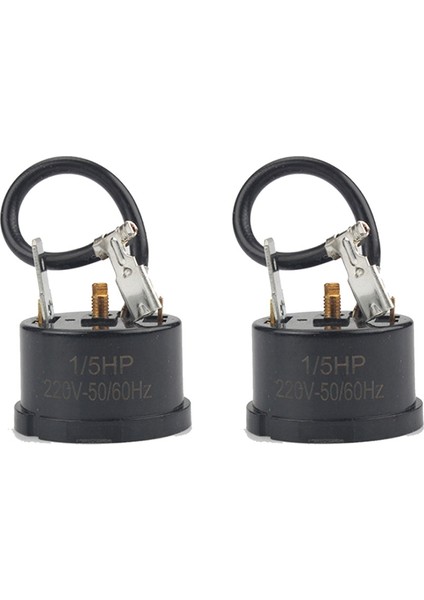 2pcs 1/5hp 150W Buzdolabı Termal Aşırı Yük Koruyucusu Kompresör Değiştirme Mini Buzdolabı, Şarap Merkezi Için Yedek Parça (Yurt Dışından)
