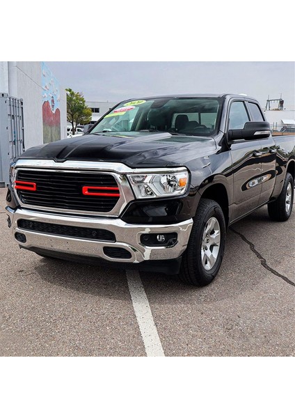 1paır Araç Ön Racıng Grılle Trım Kapak Dodge Ram 1500 2500 3500 4500 2018-2021 Merkez Örgü E Dekorasyonu (Yurt Dışından) indirimleri