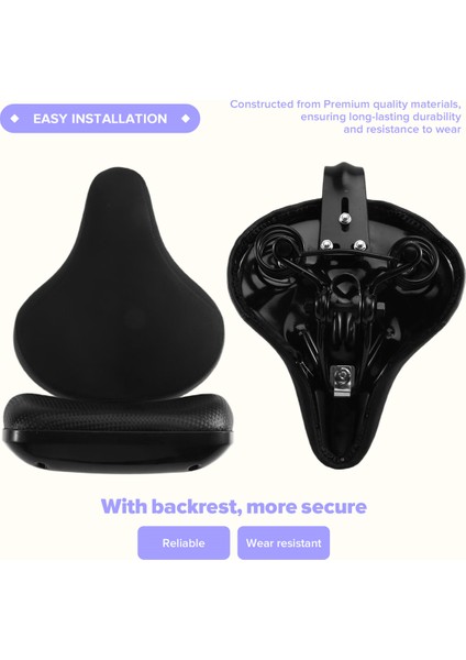 Universal Tricycle Mountain Bisiklet Elektrikli Araç Eyer Koltuk Pedi Geri Dinlenme (Yurt Dışından) indirimleri