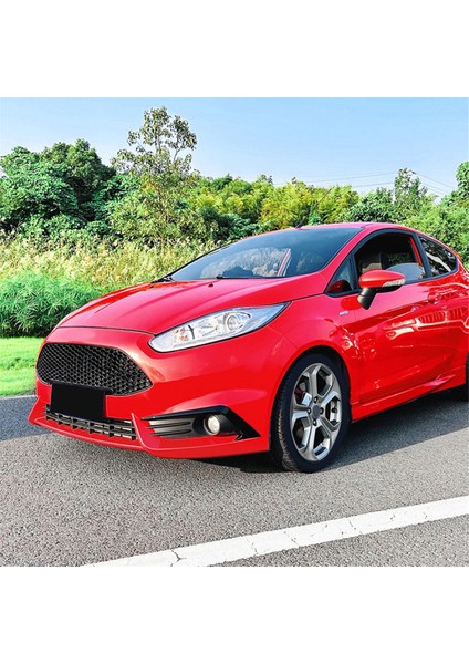 Ön Tampon Rüzgar Bıçağı Dekorasyon Sis Lambası Kapak Şeritleri Ford Fiesta St Mk7 Mk7.5 2012-2017 Siyah (Yurt Dışından) indirimleri