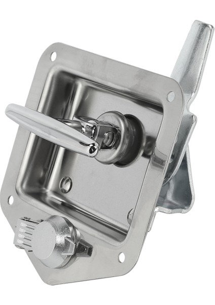 Rv Yat Kapısı Kilit Aksesuarları Paslanmaz Çelik Araç Kutusu Kilidi T-Toolbox Kilit Kamyon Kamyonu Için Rv Katlanır T-Toolbox Lock (Yurt Dışından) indirimleri