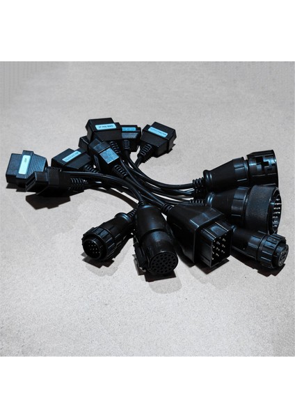 Tam Set 8 Pcs Kamyon Dönüştürücü Erkek - Kadın Obd2 Obd2 Otomatik Konektör Uzatma Kablosu Obd2 Teşhis Arayüz Konnektörü (Yurt Dışından) fiyatları