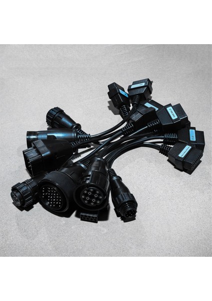 Tam Set 8 Pcs Kamyon Dönüştürücü Erkek - Kadın Obd2 Obd2 Otomatik Konektör Uzatma Kablosu Obd2 Teşhis Arayüz Konnektörü (Yurt Dışından) indirimleri