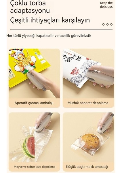 Vakumlu Mini Mühürleyen Plastik Torba Mühürleyen (Yurt Dışından) fırsatları