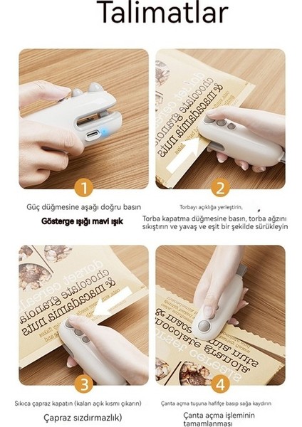 Vakumlu Mini Mühürleyen Plastik Torba Mühürleyen (Yurt Dışından) indirimleri