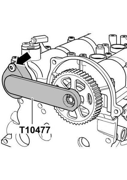 2 Pcs T10477 Motor Aracı Set Jetta Santana Için Motor Zamanlama Araçları 1.4 ve 1.6 Zamanlama Özel Araçlar (Yurt Dışından) modelleri