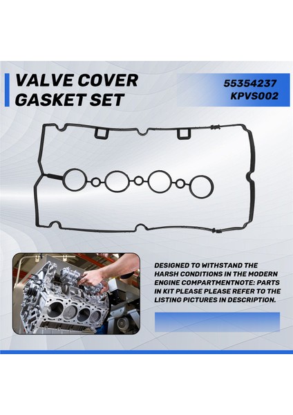 Valf Kapak Contası Chevrolet Aveo Cruze Sonic Pontiac G3 Astra 55354237 - KPVS002 (Yurt Dışından) indirimleri