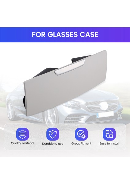 Mercedes-Benz Için Yeni Gözlük Kutusu Kutusu Araba Iç Çatı Güneş Gözlüğü Tutucu Tutucu C260 E260 E300 E200 GLC260GLC200GLC300, A (Yurt Dışından) indirimleri