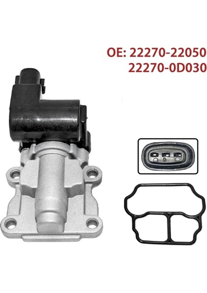 22270-22050 22270-0D030 Boşta Hava Kontrol Vanası Chevrolet Prizm Toyota Corolla 1998-2002 222700D030 2227022050 (Yurt Dışından) fiyatları