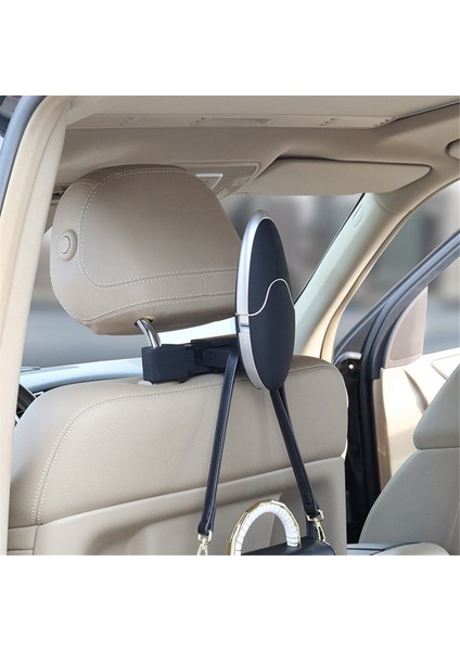 Çıkarılabilir Çok Fonksiyonlu Araba Ceket Askısı Araba Koltuk Ceket Askı Kıyafetleri Takım Elbise Tutucu Organizatör Montajları Tutucu Siyah (Yurt Dışından)