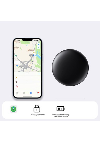 Itag Pet&#39;leri Için Findmy Bulucu Için Bulunan Yuvarlak Kayıp Önleme Itag Pet&#39;ler Için Findmy Bulucu Çok Fonksiyonlu Taşınabilir Izleyici (Yurt Dışından) fiyatları