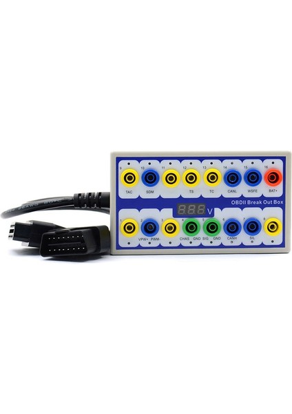 Obdıı Obd2 Breakout Kutusu Arabası Obd 2 Brome Out Kutu Araç Araç Araç Araç Demetici Otomatik Kutusunuz Otomotiv Konektör Dedektörü (A) (Yurt Dışından) fırsatları
