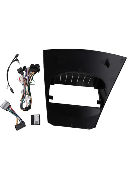 Ford Fiesta Için 9 Inç Radyo Arabası Android Mp5 Oyuncu Kasası Çerçevesi 2009-2014 2din Kafa Birimi Fasya Stereo Dash Cover Panel (Yurt Dışından)