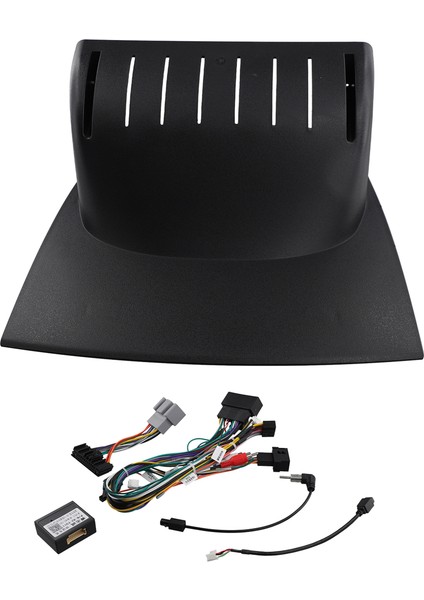 Ford Fiesta Için 9 Inç Radyo Arabası Android Mp5 Oyuncu Kasası Çerçevesi 2009-2014 2din Kafa Birimi Fasya Stereo Dash Cover Panel (Yurt Dışından) fiyatları