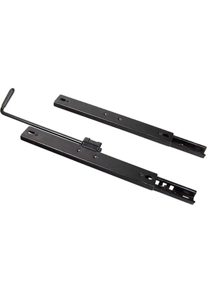 Tek Kilitli Koltuk Slayt Ray Yüksek Mukavemetli Ayarlanabilir Koltuk Slayt Ray Montaj Kiti Yükleyici Forklift Traktör B (Yurt Dışından) modelleri