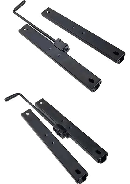 Tek Kilitli Koltuk Slayt Ray Yüksek Mukavemetli Ayarlanabilir Koltuk Slayt Ray Montaj Kiti Yükleyici Forklift Traktör B (Yurt Dışından) indirimleri