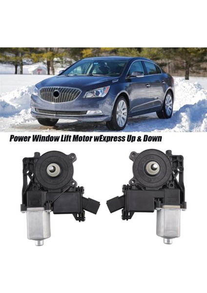 1paır Araç Güç Penci Altıcı Motor Express Yukarı ve Aşağı Buck Lacrosse Için 20951579 20951580 2010-2016 742-578742-579 (Yurt Dışından) modelleri