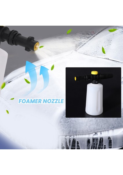 Karcher K2 Için Kar Köpük Lance - K7 Yüksek Basınçlı Köpük Tabancası Top Tüm Plastik Taşınabilir Köpük Nozumu Araba Yıkayıcı Sabun Püskürtücü (Yurt Dışından) fırsatları
