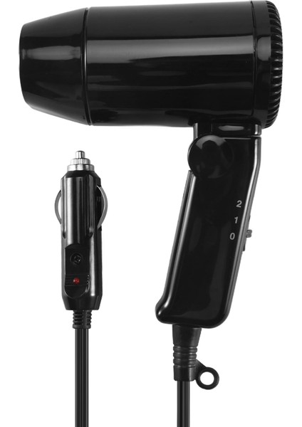 Araç Saç Fare Kurutucu Isı DC12V 216W Taşınabilir Katlanabilir Blower Seyahat Için Sıcak Rüzgar Kolay Depolama Tutamak Çıkarma Araç Pencere (Yurt Dışından)