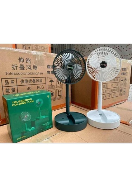 Şarjlı Masaüstü Fan USB Şarjlı Mini Fan (4172) fırsatları