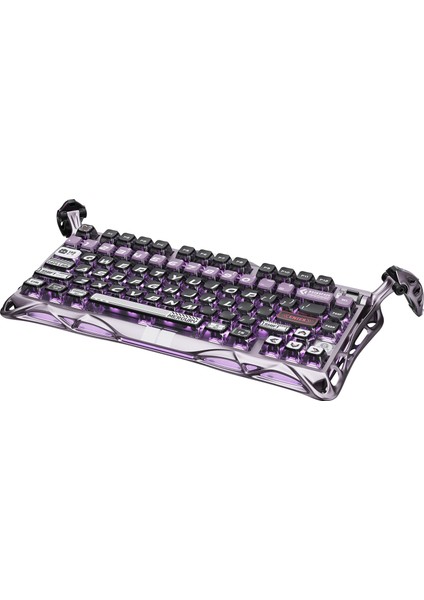 Mercury V75 Pro He Hall Effect Manyetik Switch Gaming Klavye, Hot-Swappable, Rapid Trigger, 8000Hz, 0.125MS Ultra Düşük Gecikme, Kablolu, Rgb Işıklı, Ingilizce Q, Iron Purple fiyatları