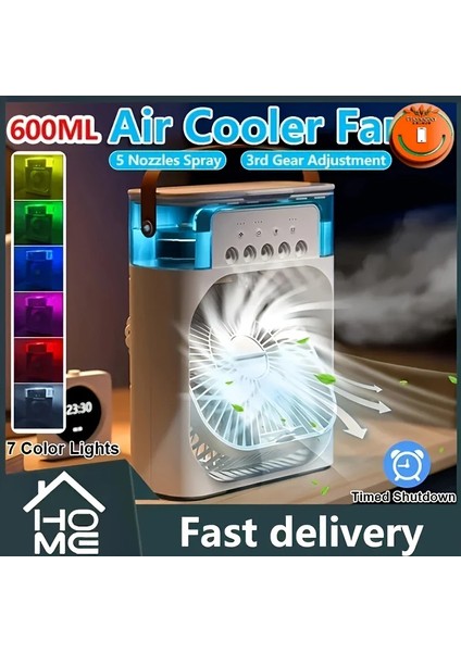 Taşınabilir Vantilatör Su Soğutmalı Masaüstü USB Fan (4172) fırsatları