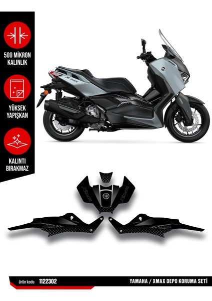 Yamaha Xmax Koruma Sticker Seti 24-25 Parlak