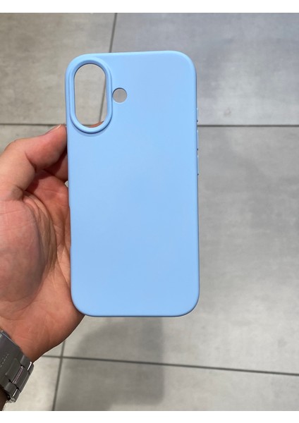 Iphone 16 Uyumlu Içi Kadife Koruyucu Lansman Silikon Kılıf