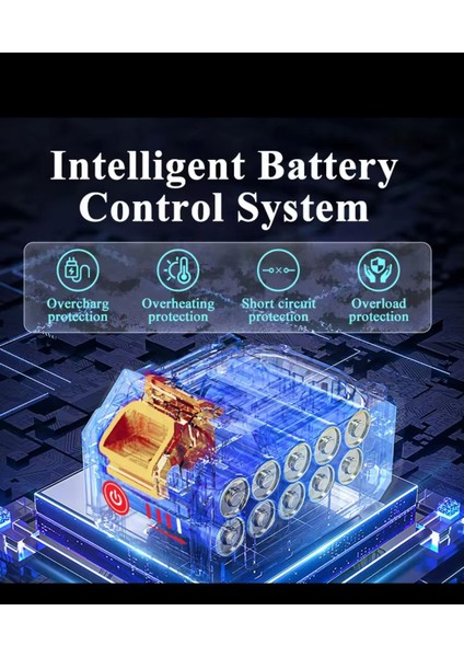 48 Vh Oto Araç Yıkama Yedek Pil Tüm Akülü Modellere Uyumlu Şarjlı Matkap Yedek Batarya 10 Pili 3000 Mah